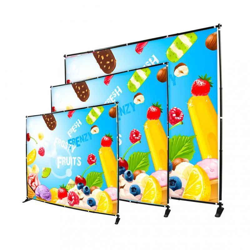 Adjustable Backdrop Banner Printing